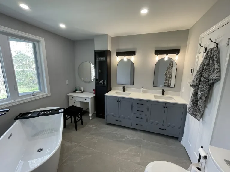 Comfortable and Functional Fully Custom Bathroom Projects